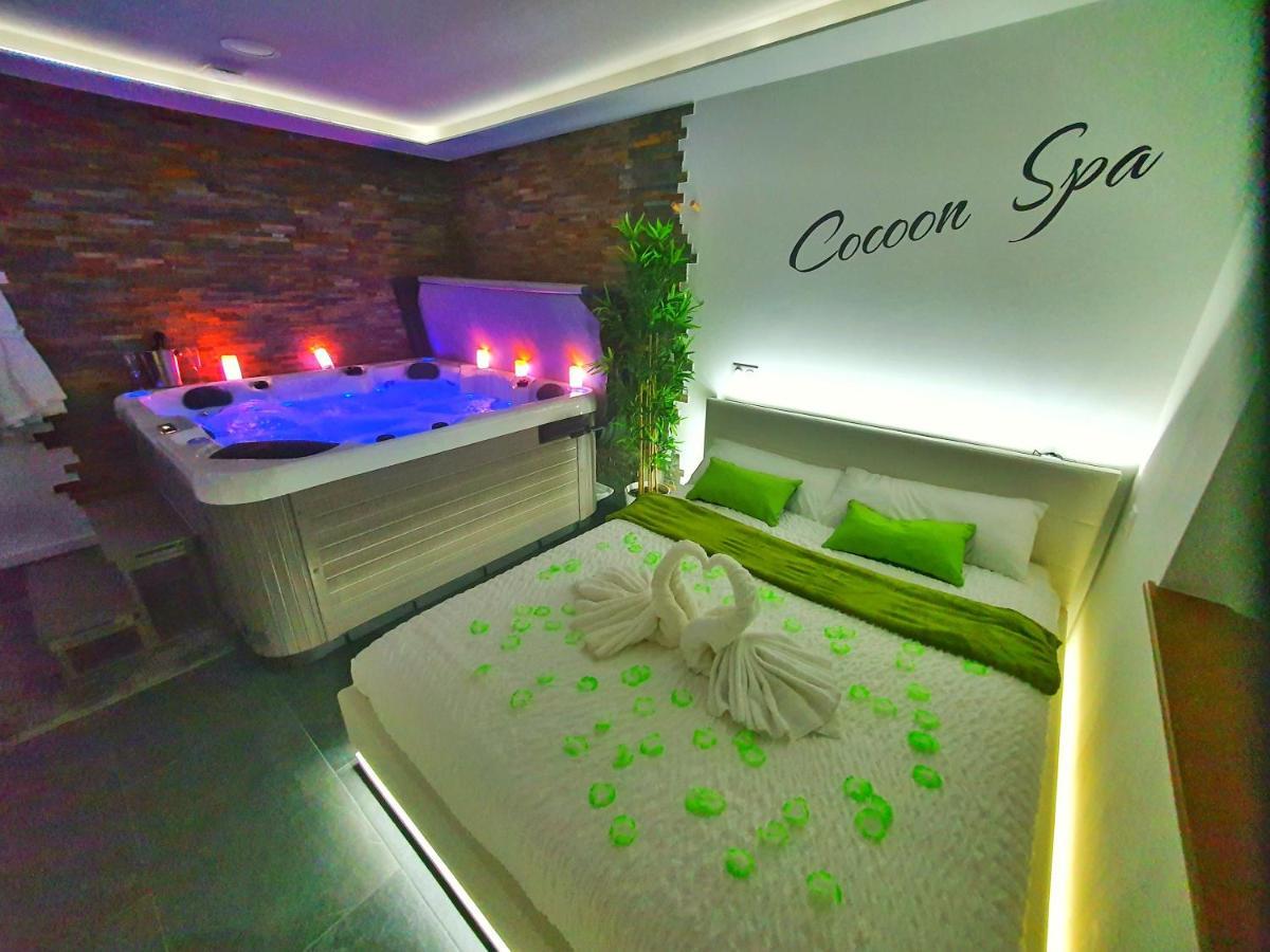 -Gite Cocoon Spa-Jacuzzi-Jardin-Parking Prive-Climatisation Holtzwihr Buitenkant foto